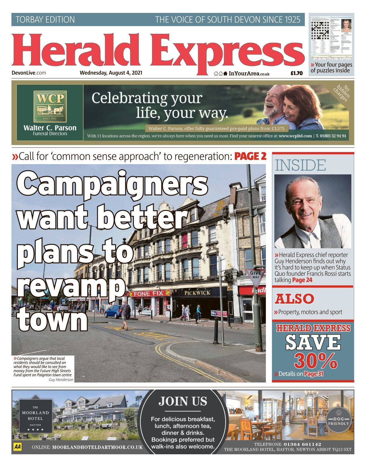 Herald Express Torbay - 2021-08-04