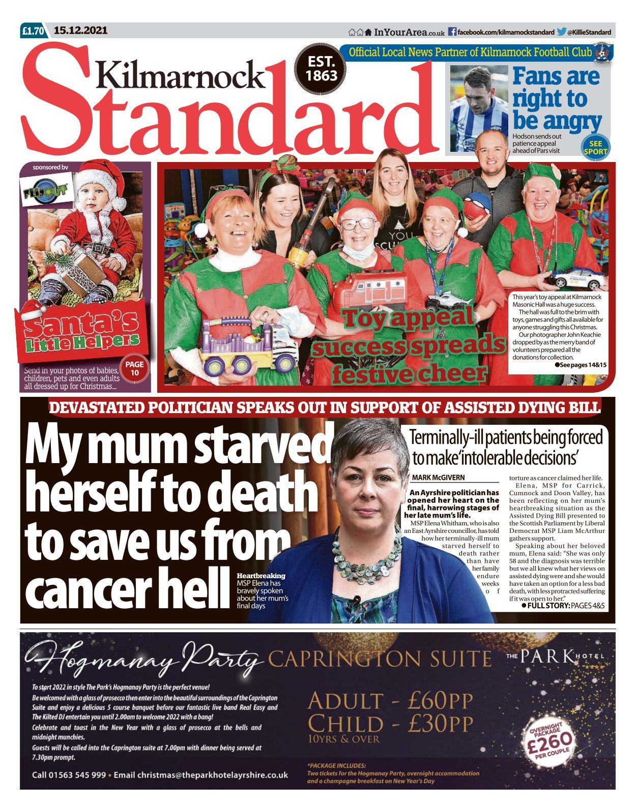 Kilmarnock Standard 20211215