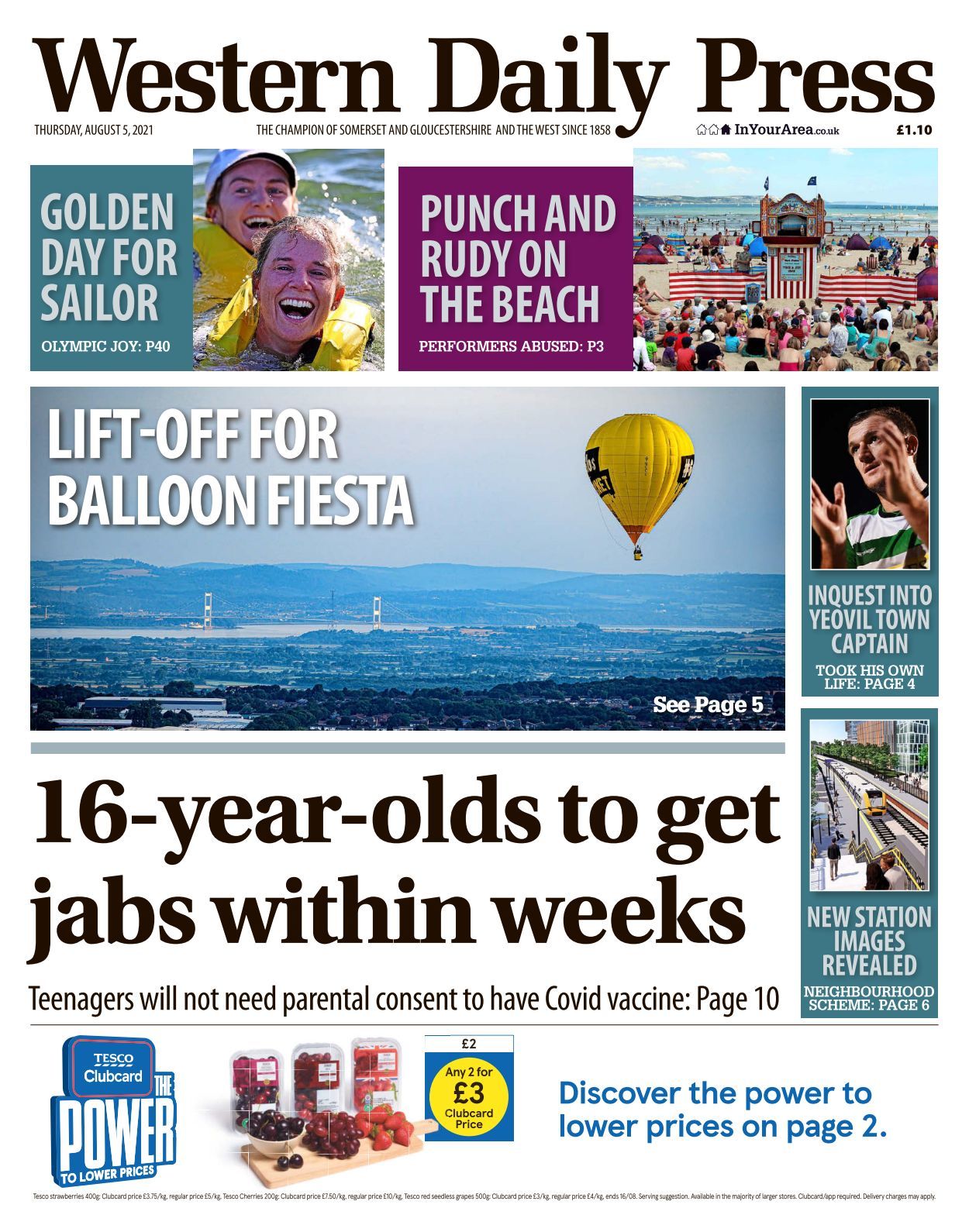 Western Daily Press 2021 08 05