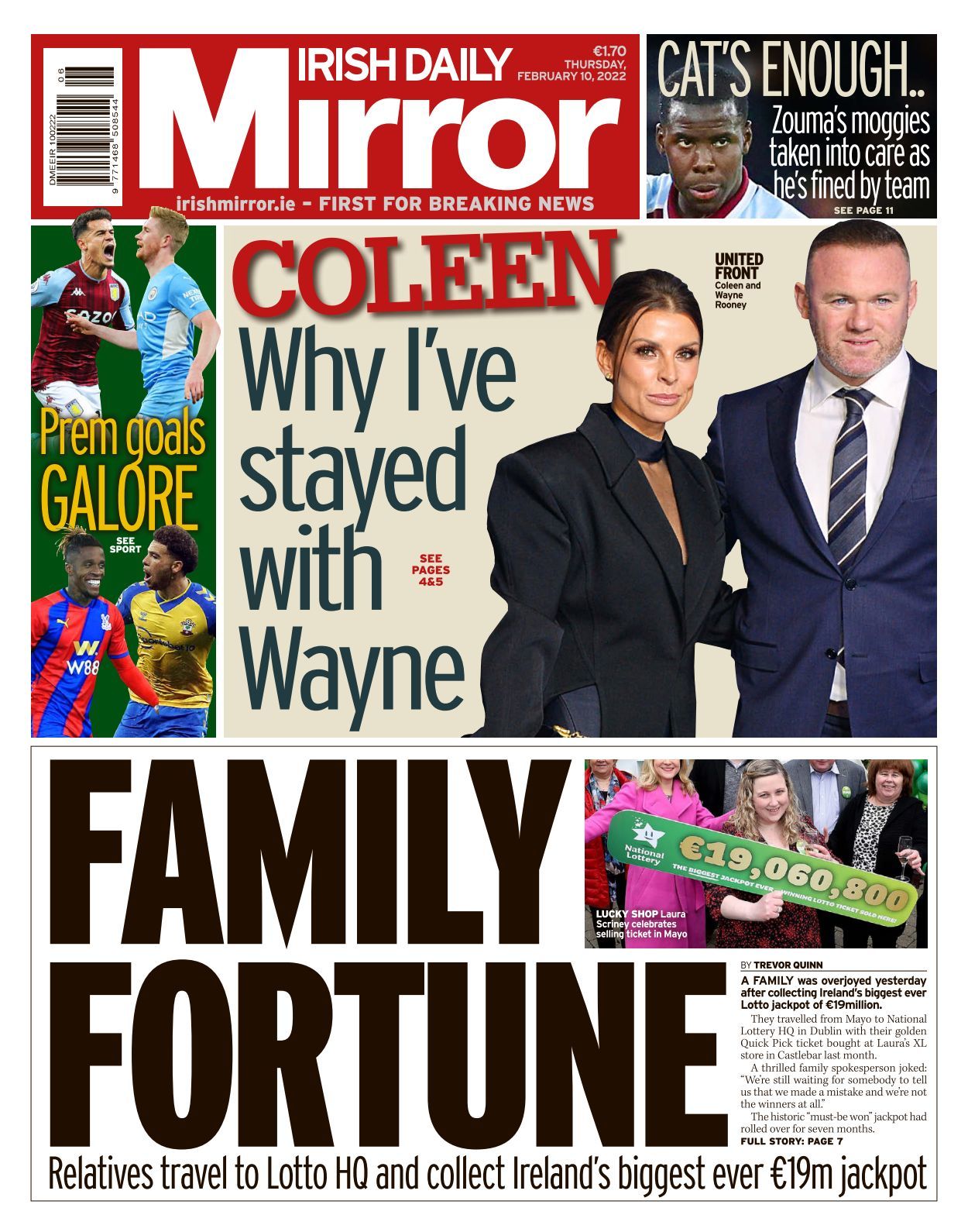 Irish Daily Mirror 20220210