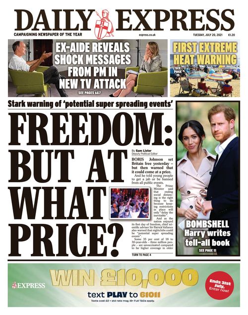 Irish Daily Express 20210720