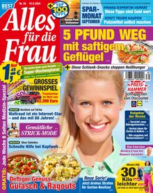 Alles für die Frau Zeitschrift Ausgabe 39/2025