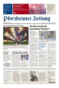 Pforzheimer Zeitung - Ausgabe Pforzheim 2026-01-12