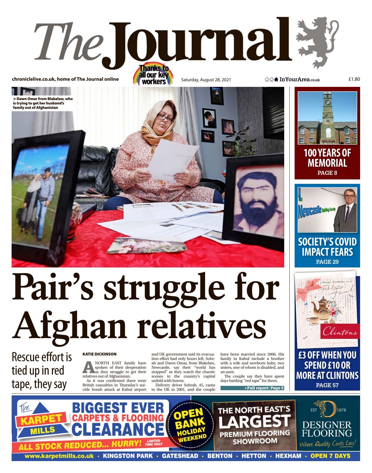 Newcastle Journal 2021 08 28