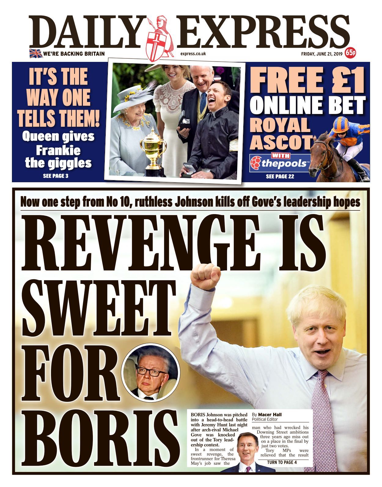 Daily Express 2019 06 21