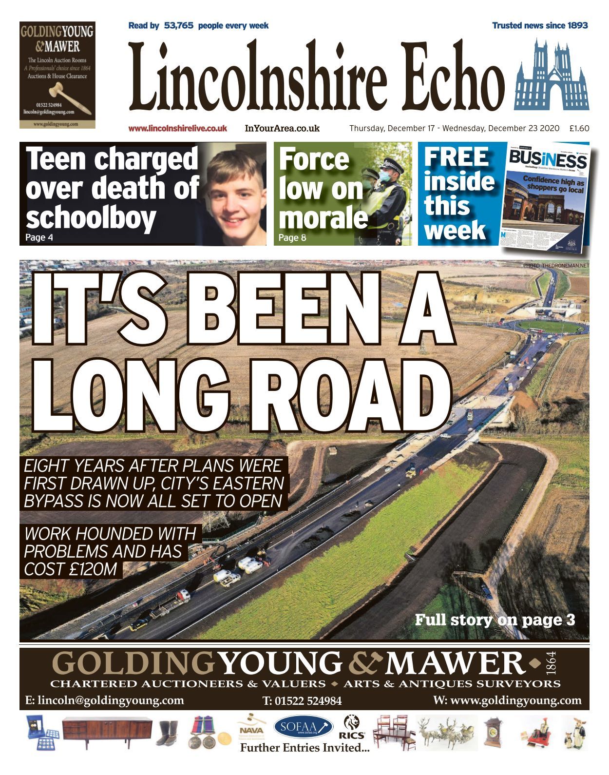Lincolnshire Echo 2020 12 17