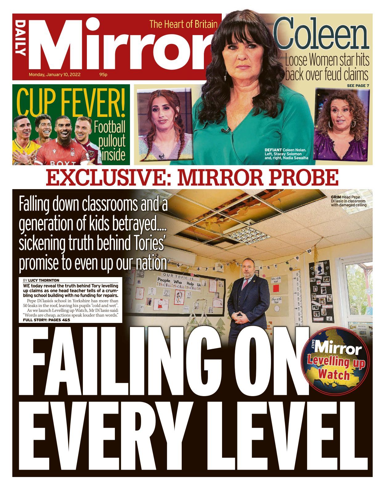 Daily Mirror 20220110