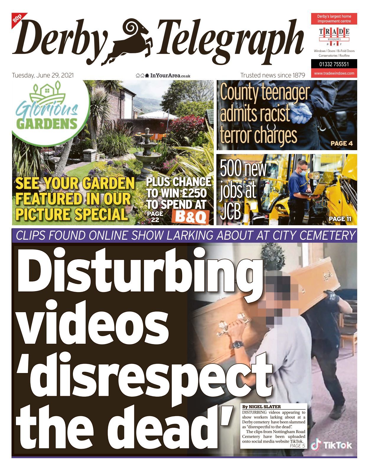 Derby Telegraph 20210629