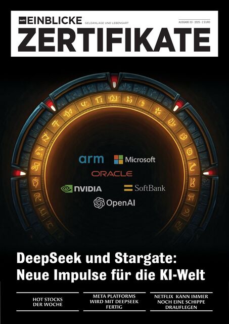 marktEINBLICKE Zertifikate Ausgabe 03/2025
