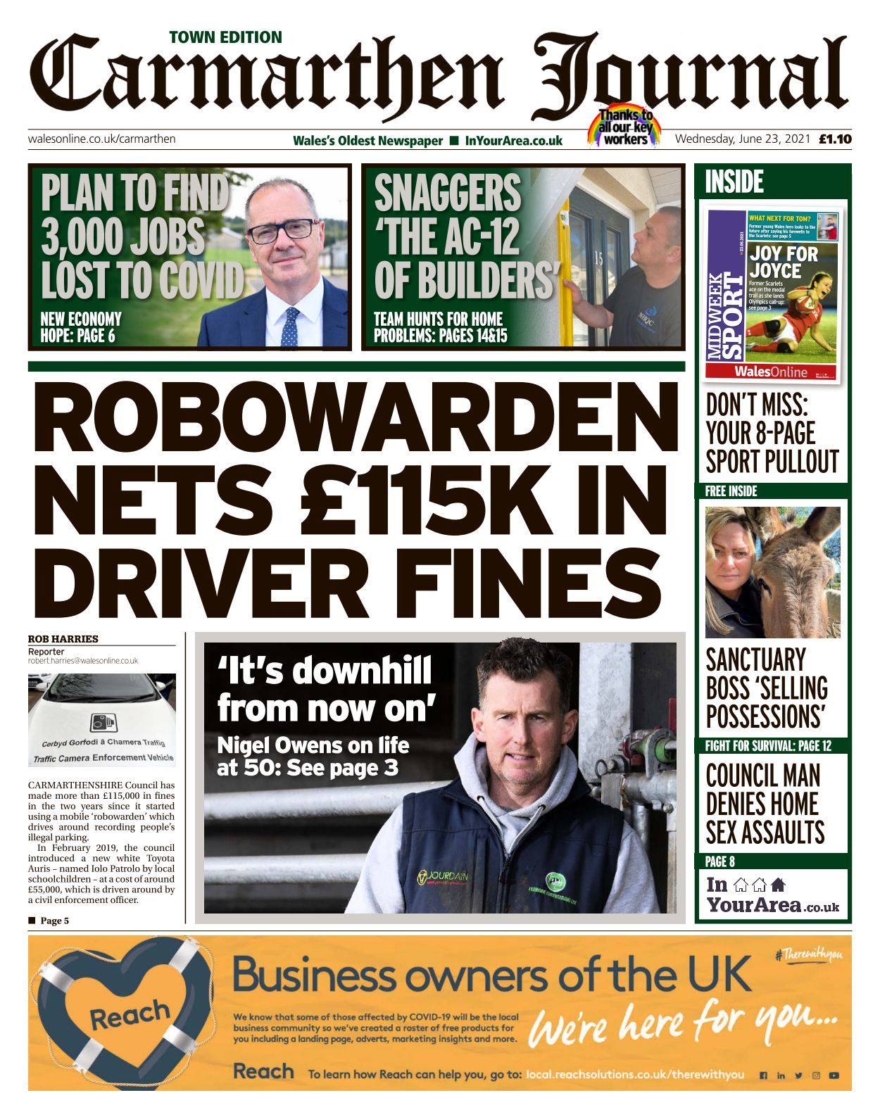 Carmarthen Journal 20210623