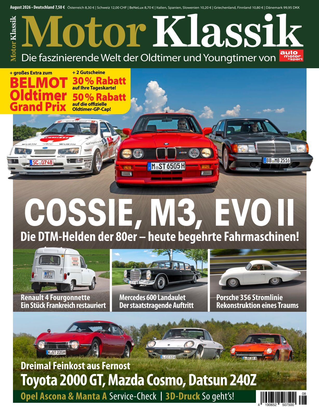 Motor Klassik - Ausgabe 08/2026
