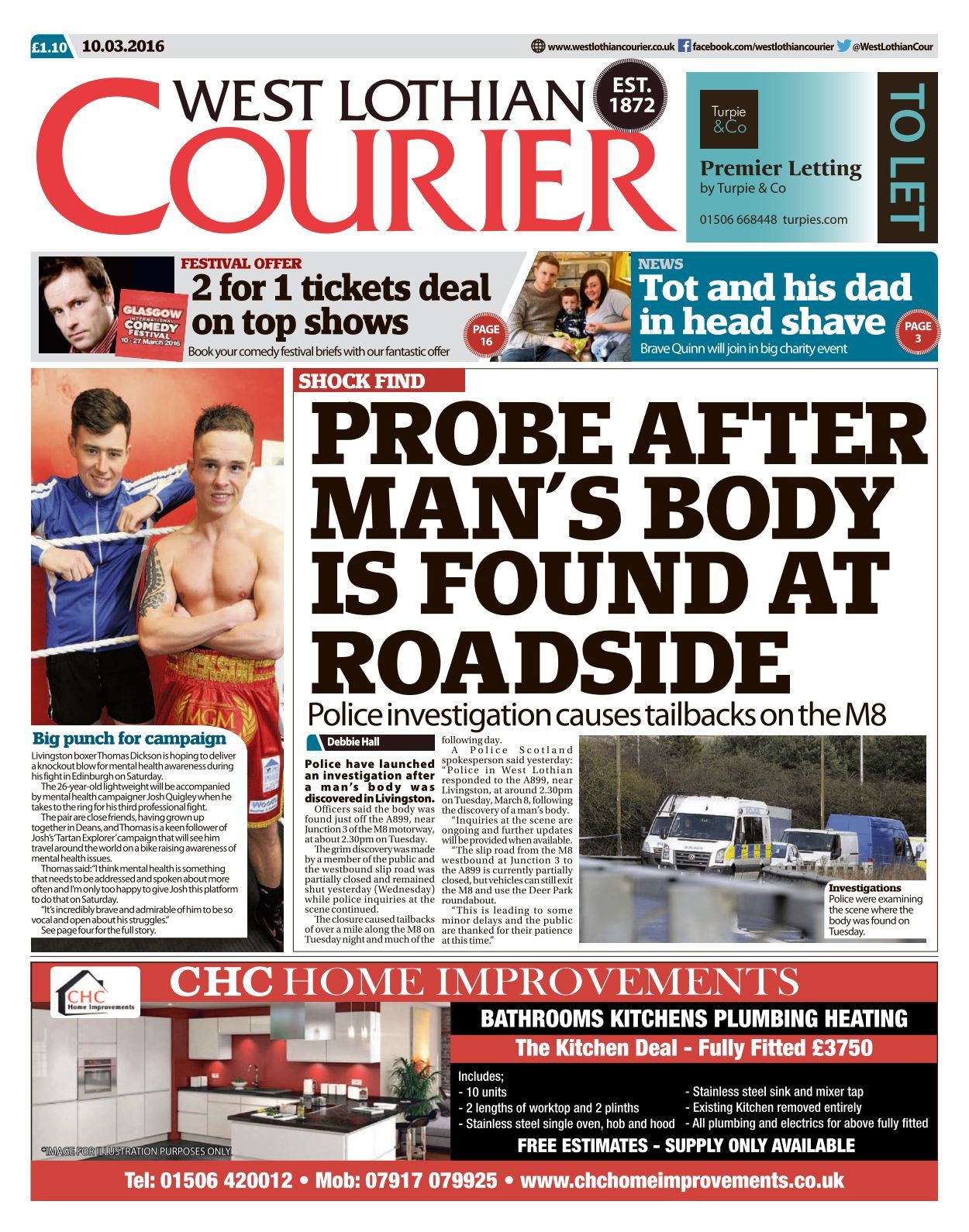 West Lothian Courier 20160310