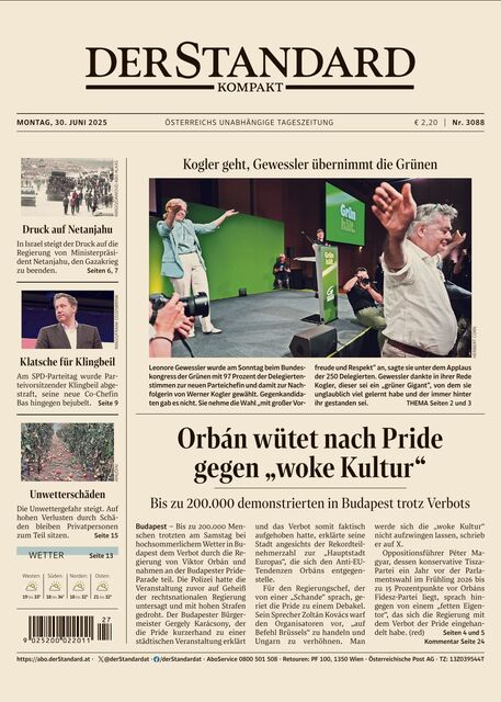 DER STANDARD Kompakt 2025-06-30