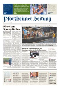 Pforzheimer Zeitung - Ausgabe Pforzheim 2026-08-06