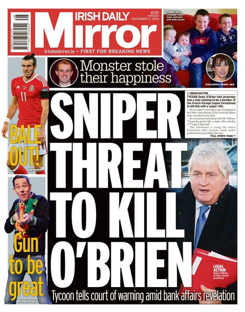 Irish Daily Mirror 20161202