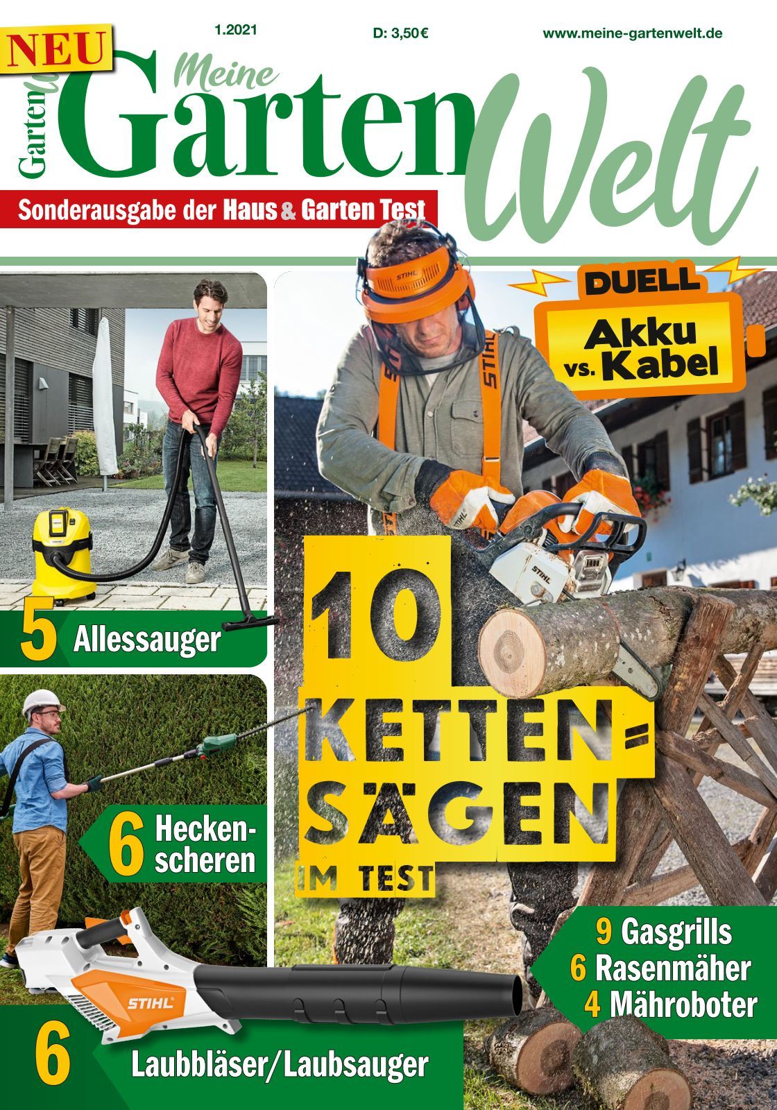 Meine Gartenwelt Ausgabe 01/2021
