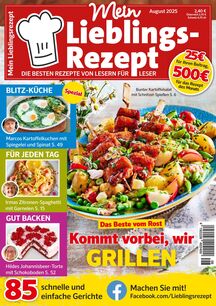 Mein Lieblingsrezept Ausgabe 8/2025