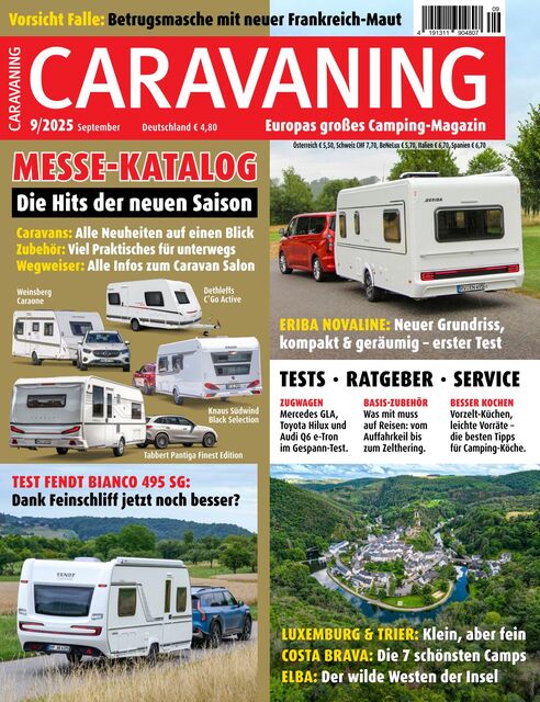 Caravaning Ausgabe 09/2025