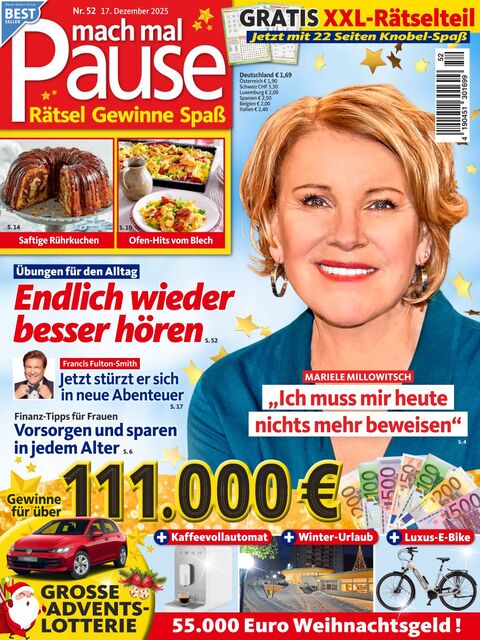 Mach mal Pause Ausgabe 52/2025