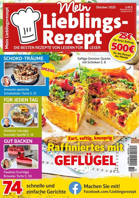 Mein Lieblingsrezept Ausgabe 10/2025