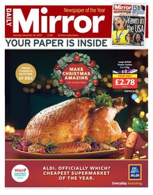 Daily Mirror Newspaper 2022-11-26
