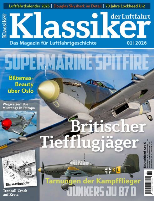 Klassiker der Luftfahrt Ausgabe 01/2026