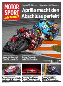 MOTORSPORT AKTUELL 2025-11-18