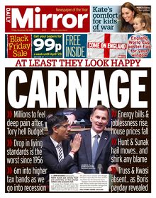 Daily Mirror Newspaper 2022-11-18