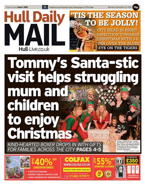 Hull Daily Mail 20191223
