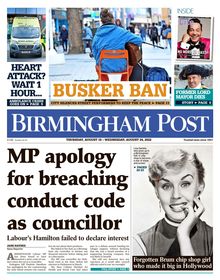 Birmingham Post Newspaper 2022-08-18