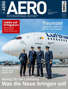 AERO INTERNATIONAL Magazin Ausgabe 11/2022