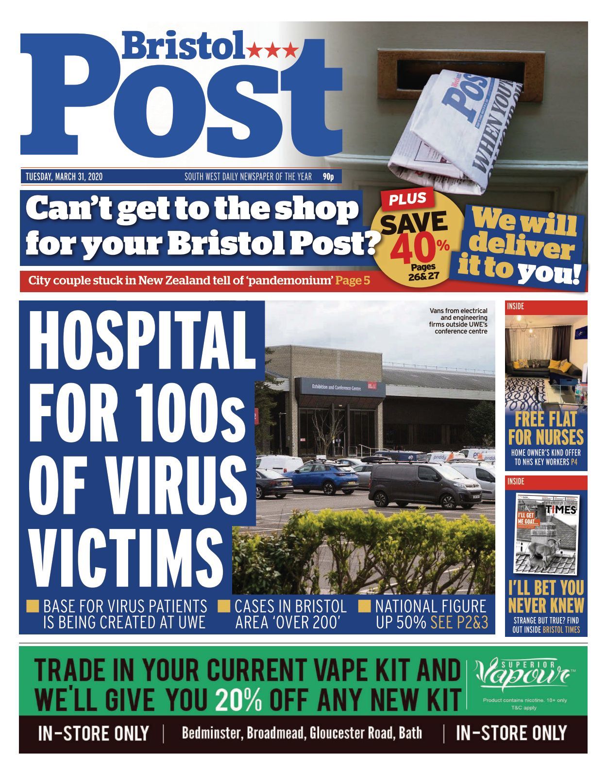 Bristol Post 20200331