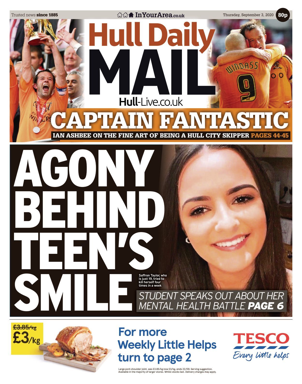 Hull Daily Mail 20200903