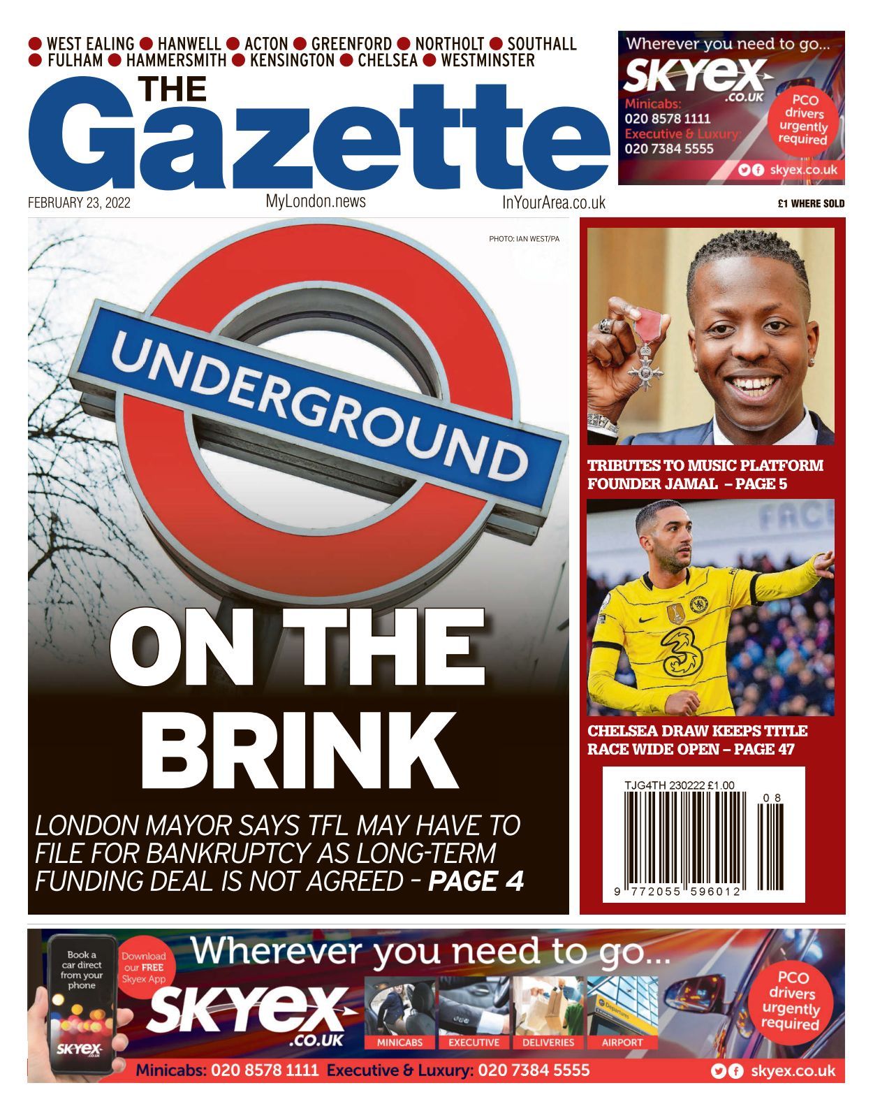 Ealing Gazette 2022 02 23