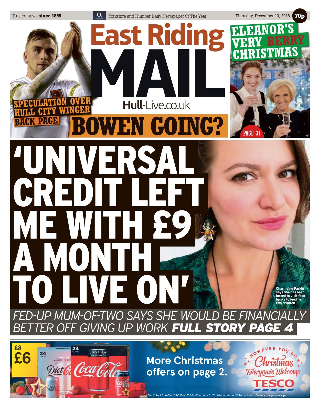 East Riding Daily Mail 20181213