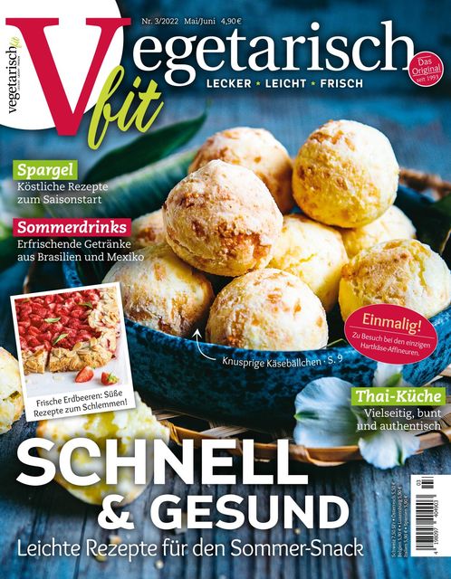Vegetarisch fit Ausgabe 03/2022