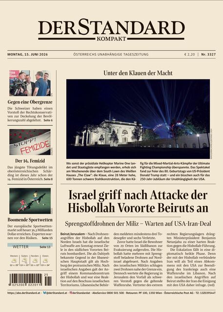 DER STANDARD Kompakt 2026-06-15