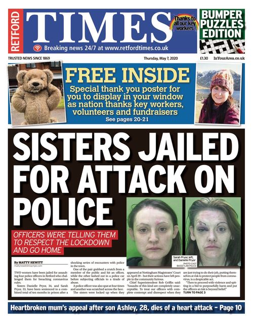 Retford Times 20200507