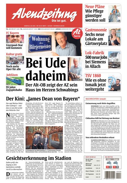 Abendzeitung 2025-07-08