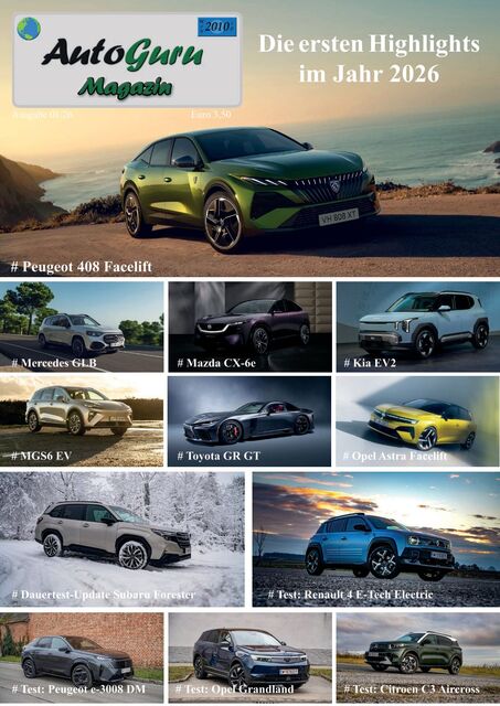 AutoGuru eMagazine Ausgabe 01/2026