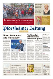 Pforzheimer Zeitung - Ausgabe Pforzheim 2026-02-14