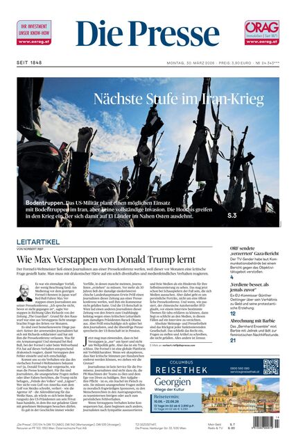 Die Presse 2026-03-30