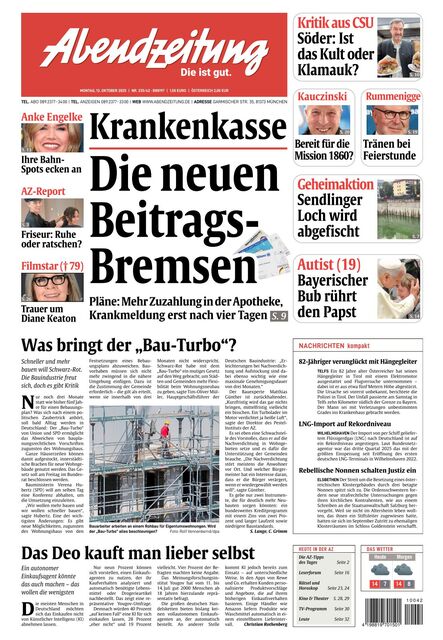 Abendzeitung 2025-10-13