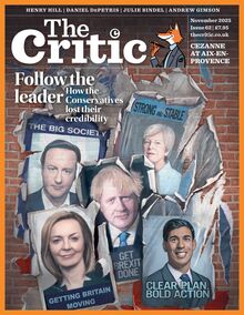 The Critic Magazine November 2025