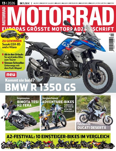 Motorrad Ausgabe 13/2026