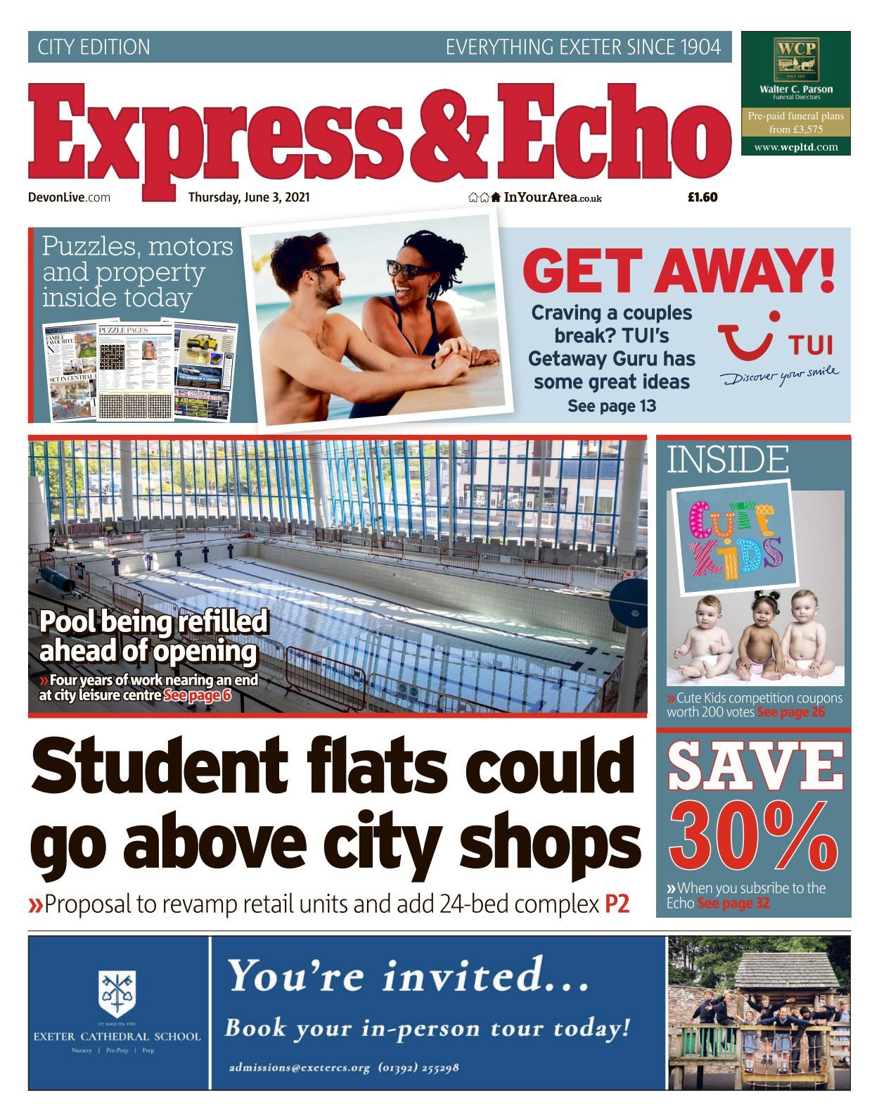 Exeter Express And Echo 21 06 03