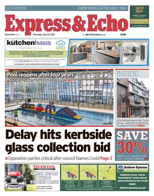 Exeter Express And Echo 2021 07 29 Exeter Express And Echo 2021 07 29