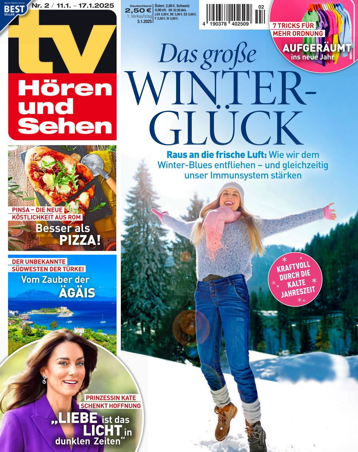 TV Hören und Sehen - Ausgabe 2/2025, image size:1250x1576