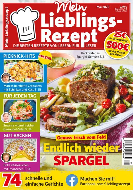 Mein Lieblingsrezept Ausgabe 5/2025