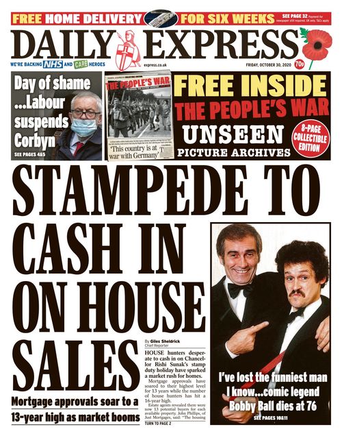 Daily Express 20201030